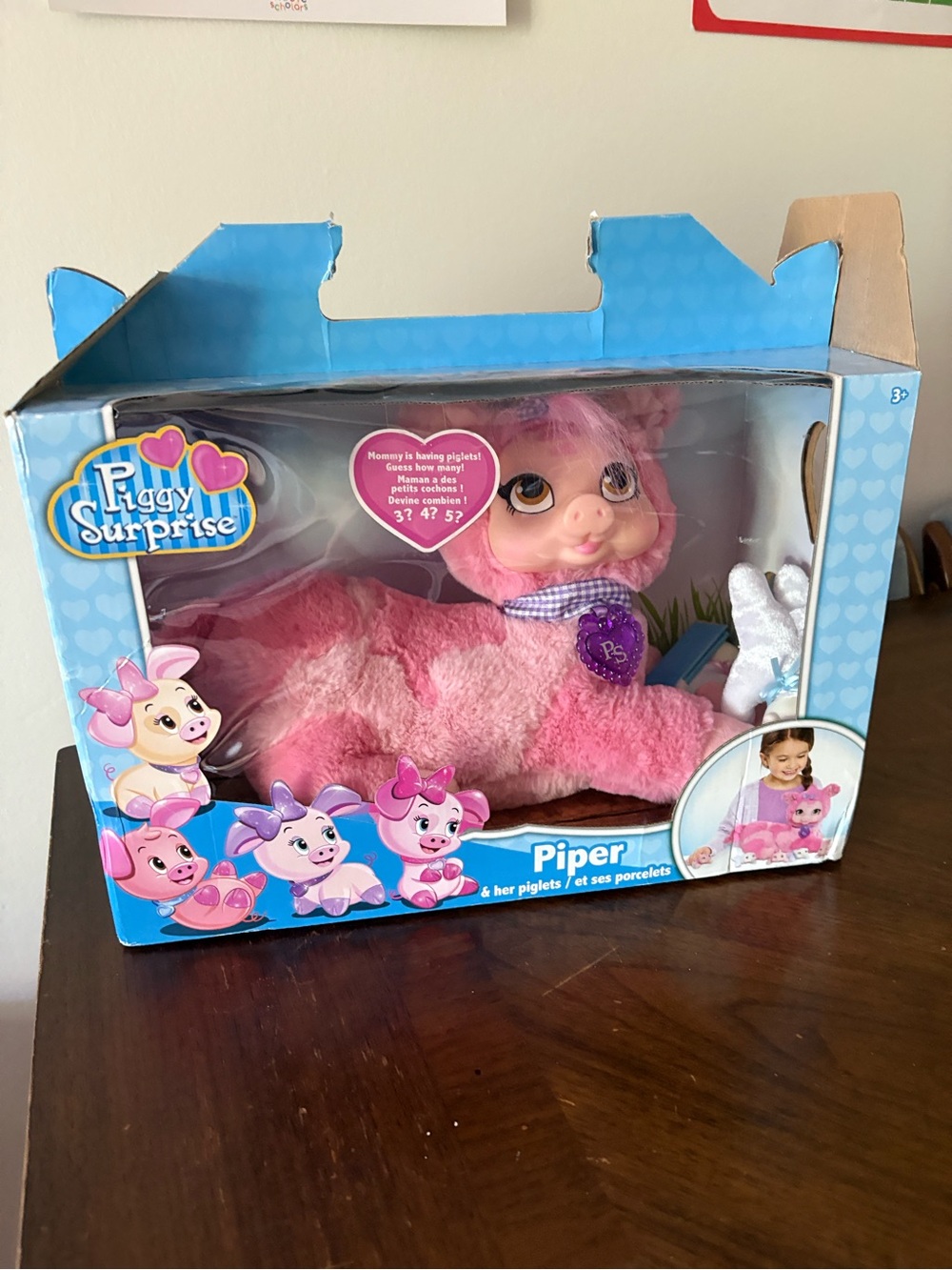 Piggy Surprise Piper Pink Plush Pet